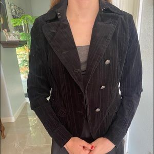 Calvin Klein button up black woman's blazer